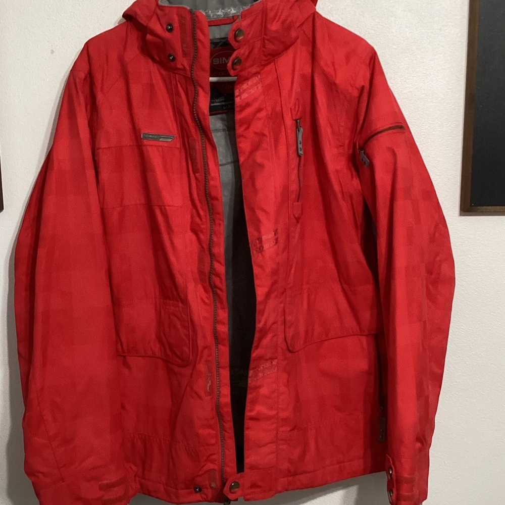 Men's Red Ski Jacket by